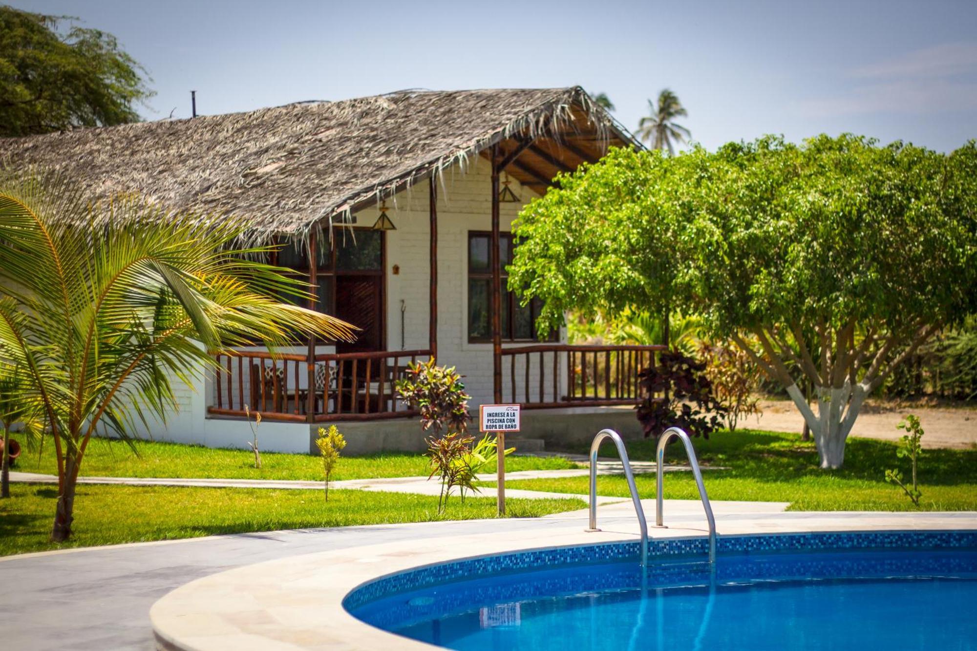 La Choza Bungalows Tambo Grande エクステリア 写真