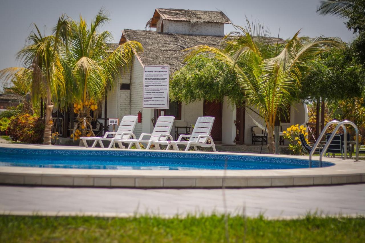 La Choza Bungalows Tambo Grande エクステリア 写真